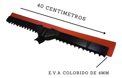Kit Com 30 Rodo Plástico 40cm Sem Cabo Multuso Atacado