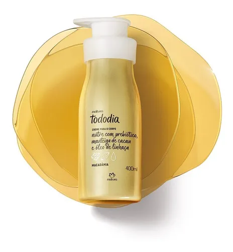 Creme Hidratante Natura Tododia Macadâmia & Algodão cada