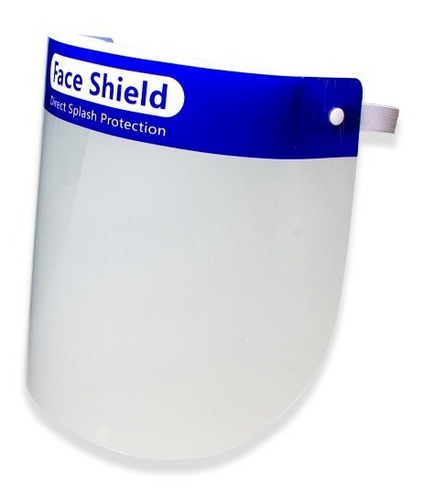 Face Shield - Escudo Facial, 32 X 23 Cm, 10 Und