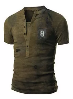 Camiseta Masculina D Camisetas Casuais Opcionais, Uniforme M