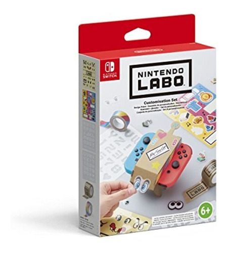Nintendo Labo: Conjunto De Personalizacion Interruptor De N