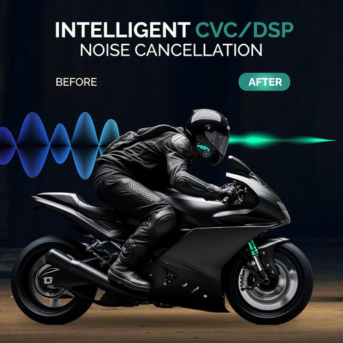 Intercomunicador Bluetooth Para Motociclos V8 5.2 Com Fm ...