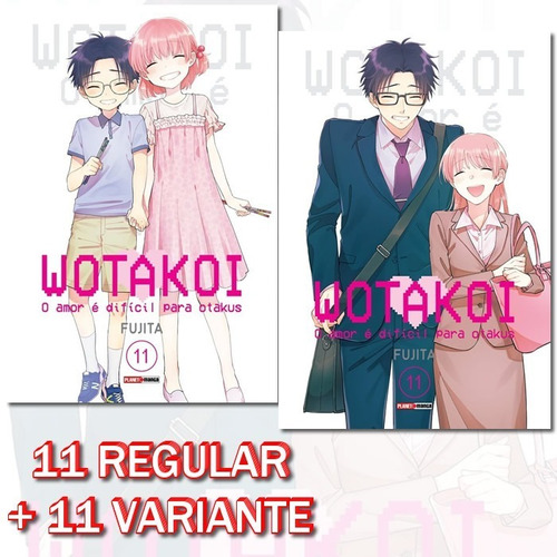 Wotakoi 11 Edição Regular + Variante! Mangá Panini! Lacrado