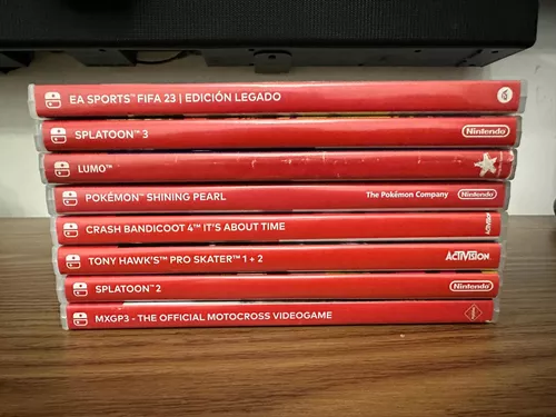 Lote Com 3 Jogos Nintendo Switch Usados - Escorrega o Preço