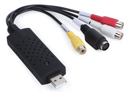 Adaptador De Audio Y Video Usb 2.0 A 3 Rca Para Tv Dvd Vhs