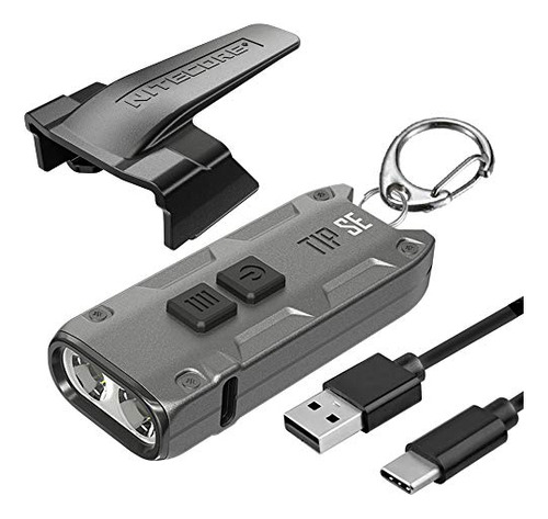Linterna Llavero Nitecore Tip Se, Gris 700lm Usb-c Recargabl