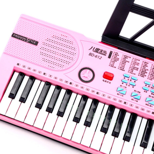 Imagen 4 de 8 de Teclado Órgano Rosa Music 61 Tec 100 Tone 100 Ritm Bd 612