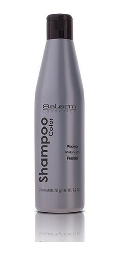 Shampoo Color Platino, Salerm Matiza Beige Envío Gratis