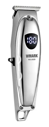 Maquina Patillera De Corte De Pelo Wmark Ng-2029 Plata