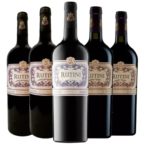 Vino Rutini Cabernet Malbec + Franc Malbec + Merlot 750ml