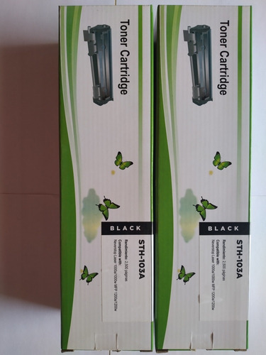 Pack 2 Toner Hp W103a Compatibles 