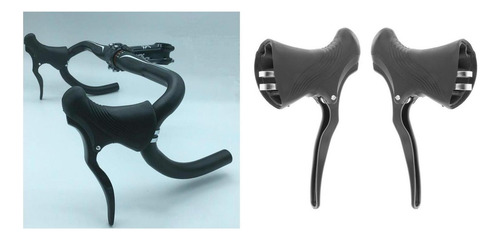 1 Manetas De Freno For Bicicleta De Carretera, Color Negro