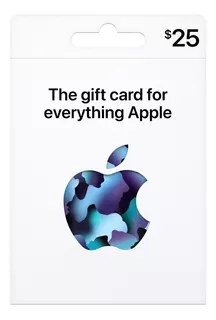 Tarjeta Gift Card Apple/itunes 25 Usd Entrega Rapida