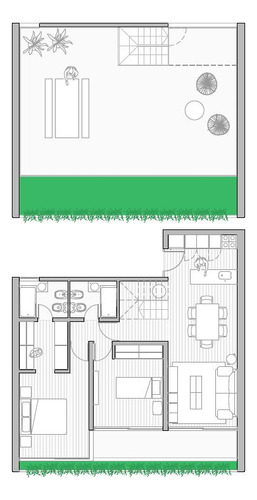 Departamento En Venta 2 Dormitorios Constructora Loza Barrio Abasto Rosario Santa Fe