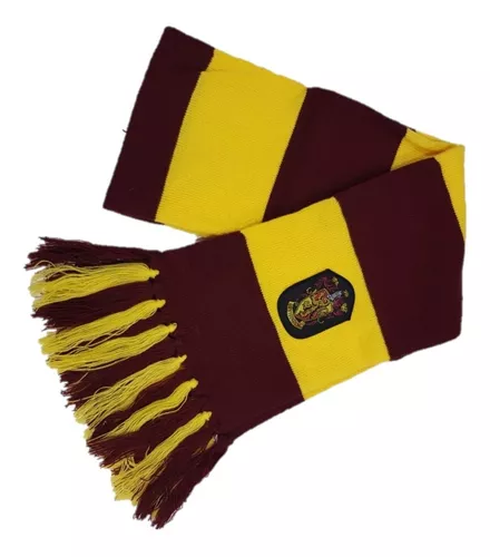 Protégete del frío como un verdadero estudiante de Hogwarts! con esta  bufanda calentita de tu casa favorita.