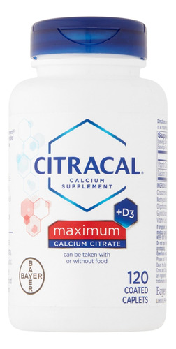 Citrato De Calcio Con Vitamina D3 Maximum Plus Citracal X