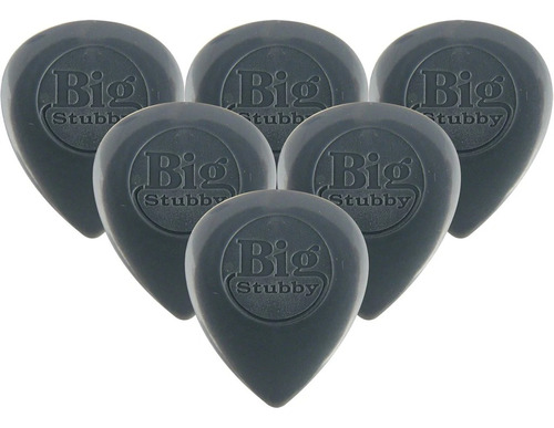 Jim Dunlop Nyl Big Stubby Pack 6 Puas 3.0