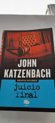 Juicio Final De John Katzenbach (usado)