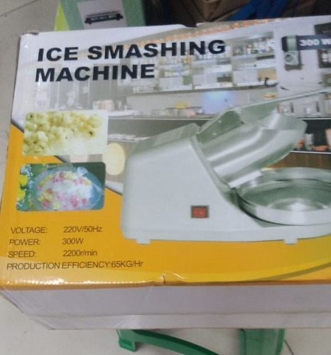 Maquina Raspadillera Electrica Trituradora De Hielo Potente
