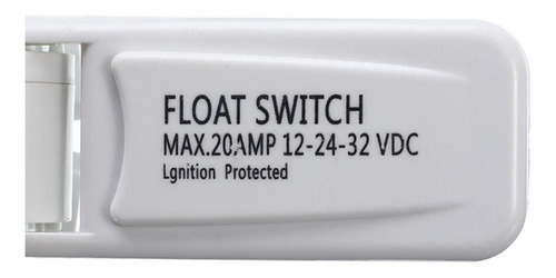 Bomba De Agua Interruptor Automático De 20 Amperios Blanco