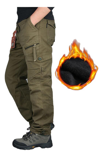 Pantalones Térmicas Tácticos Militares Para Hombres
