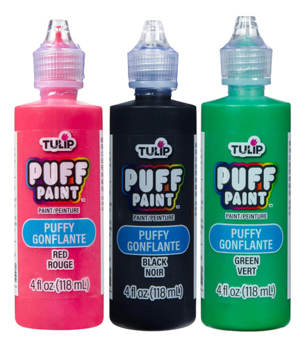 Tulip Dimensional Paint Puffy Celebrate 4 Fl. Onz. 3 Paquete