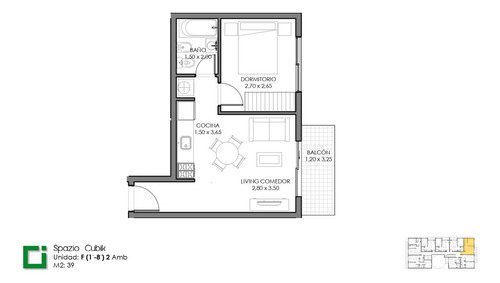 Departamento 2 Ambientes En Venta Caseros