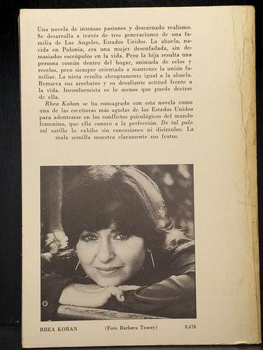 De Tal Palo , Tal Astilla Rhea Kohan (Usado)
