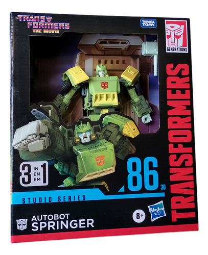 Transformers Studio Series 86-30 Autobot Springer Sellado (Usado)