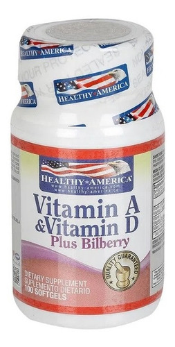 X2 Vitamina A Y D Plus Bilberry - Unidad a $364