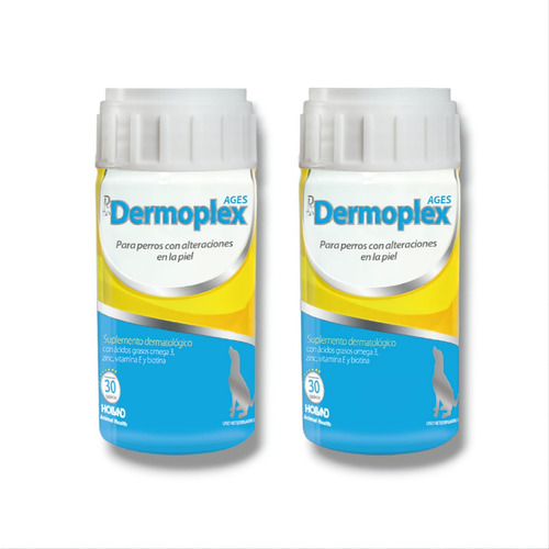 * Kit De 2 * Dermoplex Ages Suplemento Nutricional, 30 Tabs