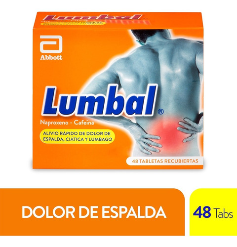 Lumbal X 48 Tabletas - Unidad a $1357