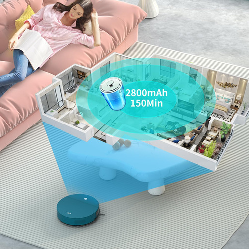 Aspirador Robot Okp 3000 Pa, Limpieza Automática, Wi-fi, Ale