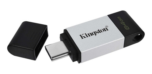 Imagen 2 de 5 de Pendrive 64gb Kingston Type-c 3.2 Datatraveler 80 Dt80 Ctman