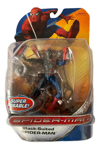 Phasing Spiderman Red And Black Suit Spiderman Classics 2007 (Usado)