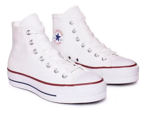 Converse Botas Con Plataforma Blancas