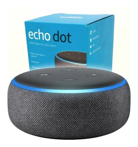 Parlante Alexa Echo Dot 3ra Generación Amazon Voz De Mando