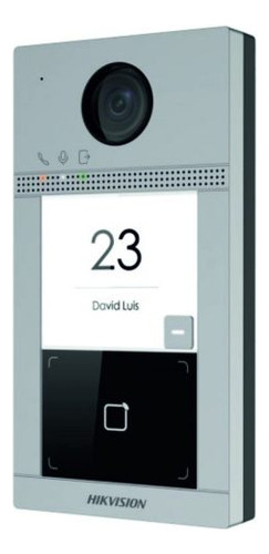 Vídeo Porteiro Ip Interfone Hikvision Ds-kv8113 2mp Wifi