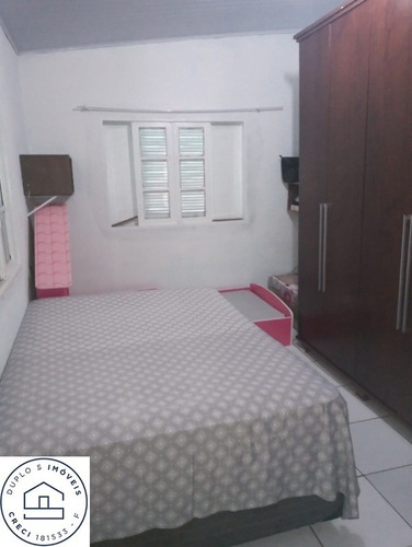 Imagem 8 de 15 de Casa Em Mongaguá , Bairro Itaguai , Geminada - 6544 - 69936099
