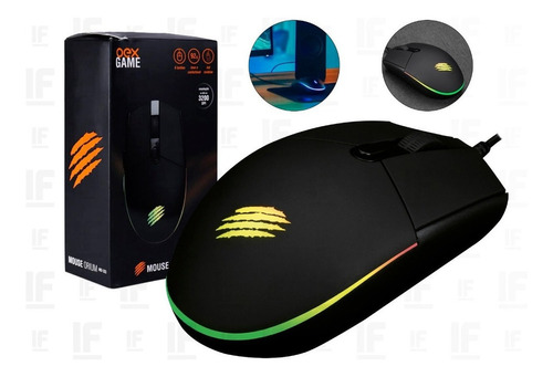 Mouse Para Notebook Usb Pc Gamer Rgb