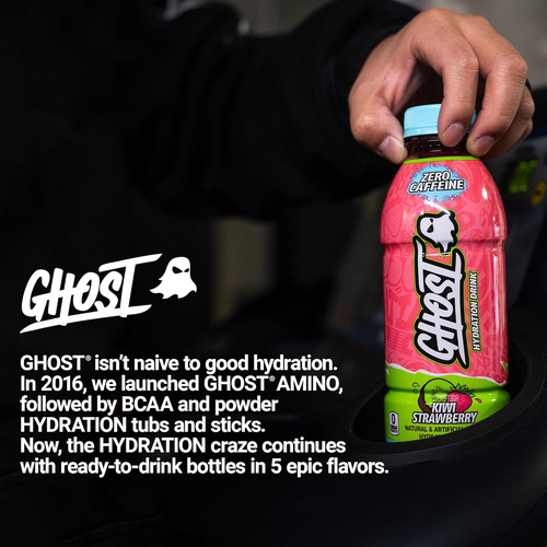 Bebida De Hidratación Ghost, Kiwi Fresa - Bebidas Deportivas