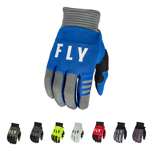 Guante Fly Racing F16 2023, color azul, talla G