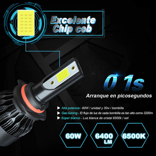 Para Toyota 4runner 2010-2020 Faros Led Alta/baja Y Niebla