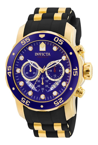 Reloj Invicta Oro Negro Hombres