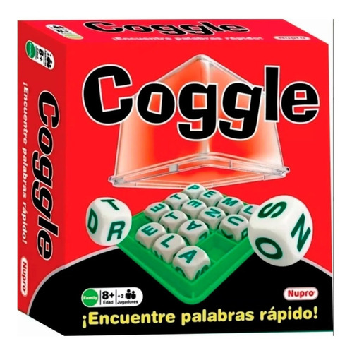 Coggle Juego encuentra Palabras Nupro Boggle