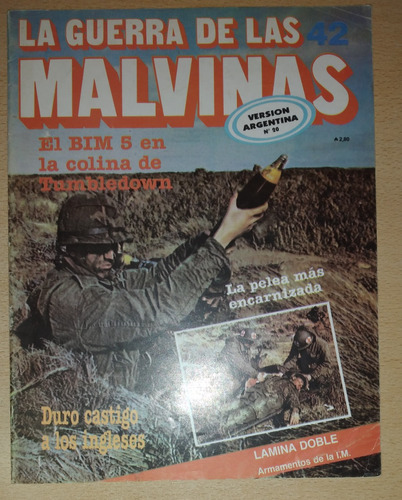 Revista La Guerra De Las Malvinas N°42 Marzo De 1987