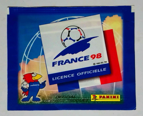 Sobre Mundial De Fútbol Francia 1998 - Panini