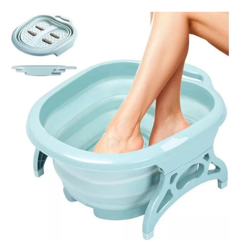 Tina Spa Masajeador Para Pies Bañera Plegable Portátil