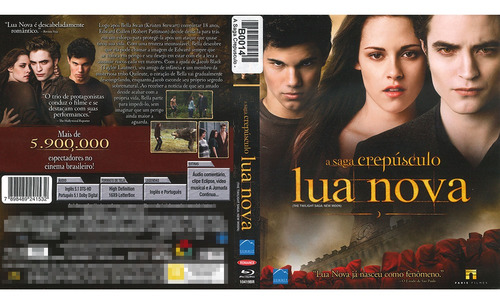 Blu-ray A Saga Crepúsculo Lua Nova Usado