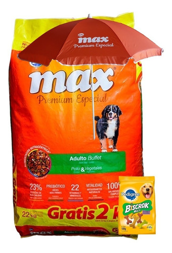 Max Buffet 22kg + 6 Pagos